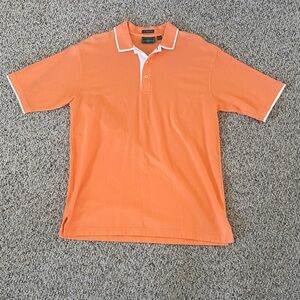 Outer Banks Men’s Salmon Polo